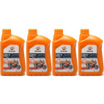 Repsol Motorrad Motoröl MOTO SINTETICO 4T 10W40 1 Liter 4x 1l = 4 Liter
