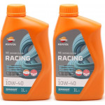 Repsol Motorrad Motoröl MOTO RACING 4T 10W40 1 Liter 2x 1l = 2 Liter