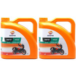 Repsol Motorrad Motoröl MOTO RIDER 4T 15W50 2x 4l = 8 Liter