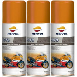 Repsol Motorrad MOTO SILICONE SPRAY 3x 400 Milliliter