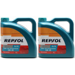 Repsol Motoröl ELITE LONG LIFE 50700/50400 5W30 2x 4l = 8 Liter