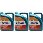 Repsol Gasmotorenöl AUTO GAS 5W30 3x 5 = 15 Liter