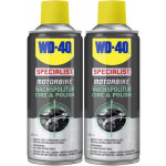 WD-40 Motorbike SPECIALIST Wachspolitur 2x 400 Milliliter