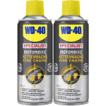 WD-40 Motorbike SPECIALIST Kettenwachs 2x 400 Milliliter