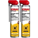 SONAX Elektronik + KontaktReiniger mit EasySpray 2x 400 Milliliter