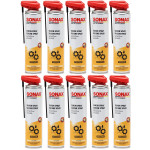 SONAX SilikonSpray mit EasySpray 10x 400 Milliliter