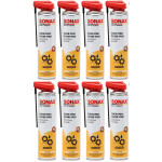 SONAX SilikonSpray mit EasySpray 8x 400 Milliliter