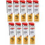 SONAX SilikonSpray mit EasySpray 9x 400 Milliliter