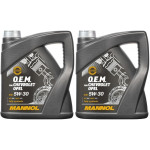 MANNOL 7701 O.E.M. for Chevrolet Opel 2x 4l = 8 Liter