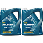 MANNOL 7505 MOLIBDEN BENZIN SAE 10W-40 2x 4l = 8 Liter
