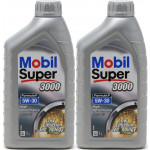 Mobil Super 3000 Formula P 0W-30 Motoröl 2x 1l = 2 Liter