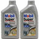 Mobil Super 3000 Formula XE X1 5W-30 Motoröl (BMW LL0-4)1l 2x 1l = 2 Liter