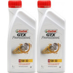 Castrol GTX Professional Titanium C4 5W-30 Motoröl 2x 1l = 2 Liter
