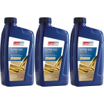 EUROLUB Motoröl SUPER ECO SAE 0W-20 1 Liter Flasche 3x 1l = 3 Liter