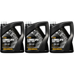 MANNOL 7722 0W-20 Longlife 508.00/ 509.00 Motoröl 3x 5 = 15 Liter
