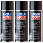 Liqui Moly 1604 Motorbike Luftfilteröl (Spray) 3x 400 Milliliter