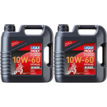 Liqui Moly 3054 Motorbike 4T Synth 10W-60 Offroad Race 2x 4l = 8 Liter
