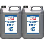 Liqui Moly 21163 Bremsflüssigkeit DOT 5.1 2x 5 = 10 Liter