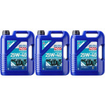 Liqui Moly 25027 Marine 4T Motor Oil 25W-40 3x 5 = 15 Liter