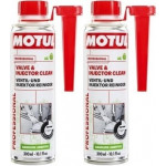 MOTUL VALVE & INJECTOR CLEAN 2x 300 Milliliter