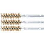 BGS Messingbürste | 13 mm | Antrieb Außensechskant 6,3 mm (1/4