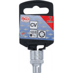 BGS Steckschlüssel-Einsatz Super Lock | Antrieb Innenvierkant 10 mm (3/8