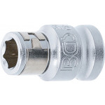 BGS Bit-Adapter mit Haltekugel | Innenvierkant 10 mm (3/8