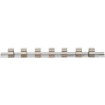 BGS Aufsteckschiene mit 7 Clips | 12,5 mm (1/2