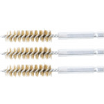 BGS Messingbürste | 12 mm | Antrieb Außensechskant 6,3 mm (1/4