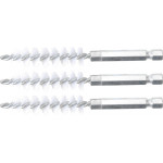 BGS Nylonbürste | 12 mm | Antrieb Außensechskant 6,3 mm (1/4