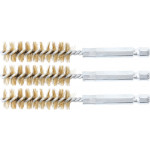 BGS Messingbürste | 14 mm | Antrieb Außensechskant 6,3 mm (1/4