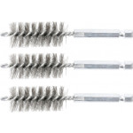 BGS Stahlbürste | 19 mm | Antrieb Außensechskant 6,3 mm (1/4