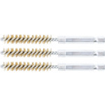 BGS Messingbürste | 9 mm | Antrieb Außensechskant 6,3 mm (1/4
