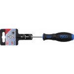 BGS Schraubendreher | T-Profil (für Torx) T9 | Klingenlänge 80 mm