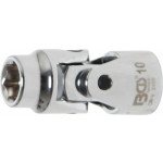 BGS Kardangelenk-Einsatz Sechskant | Antrieb Innenvierkant 10 mm (3/8