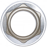 BGS Steckschlüssel-Einsatz Sechskant | Antrieb Innenvierkant 12,5 mm (1/2