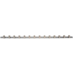 BGS Aufsteckschiene mit 15 Clips | 10 mm (3/8