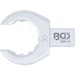 BGS Einsteck-Ringschlüssel | offen | 19 mm | Aufnahme 9 x 12 mm