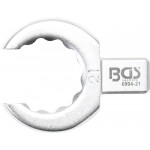 BGS Einsteck-Ringschlüssel | offen | 21 mm | Aufnahme 9 x 12 mm