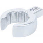 BGS Einsteck-Ringschlüssel | offen | 22 mm | Aufnahme 9 x 12 mm