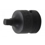 BGS Kraft-Steckschlüssel-Adapter | Innenvierkant 12,5 mm (1/2