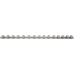 BGS Aufsteckschiene mit 15 Clips | 12,5 mm (1/2