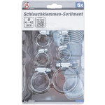 BGS Schlauchklemmen-Sortiment | Ø 4 - 45 mm | 6-tlg.