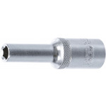 BGS Steckschlüssel-Einsatz Sechskant, tief | Antrieb Innenvierkant 12,5 mm (1/2