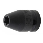 BGS Kraft-Steckschlüssel-Einsatz E-Profil | Antrieb Innenvierkant 12,5 mm (1/2