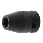 BGS Kraft-Steckschlüssel-Einsatz E-Profil | Antrieb Innenvierkant 12,5 mm (1/2