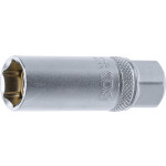 BGS Zündkerzen-Einsatz mit Magnet, Sechskant | Antrieb Innenvierkant 10 mm (3/8