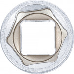BGS Steckschlüssel-Einsatz Sechskant | Antrieb Innenvierkant 12,5 mm (1/2