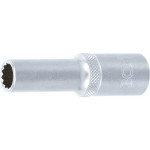 BGS Steckschlüssel-Einsatz Zwölfkant, tief | Antrieb Innenvierkant 12,5 mm (1/2