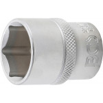 BGS Steckschlüssel-Einsatz Sechskant | Antrieb Innenvierkant 12,5 mm (1/2